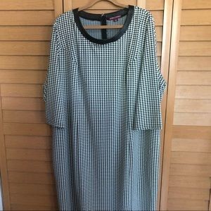 Jessica London Houndstooth Midi